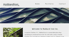 Desktop Screenshot of hubbardiron.com